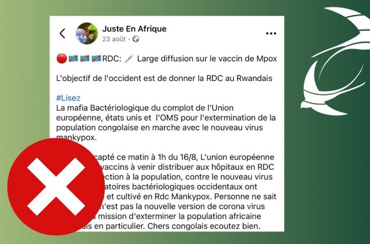 🎧 Ces fausses rumeurs autour de l'épidémie de Mpox en RDC