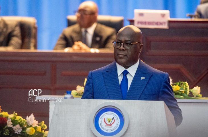 Félix Tshisekedi appelle de nouveau à une réforme constitutionnelle et fixe le cap pour 2025