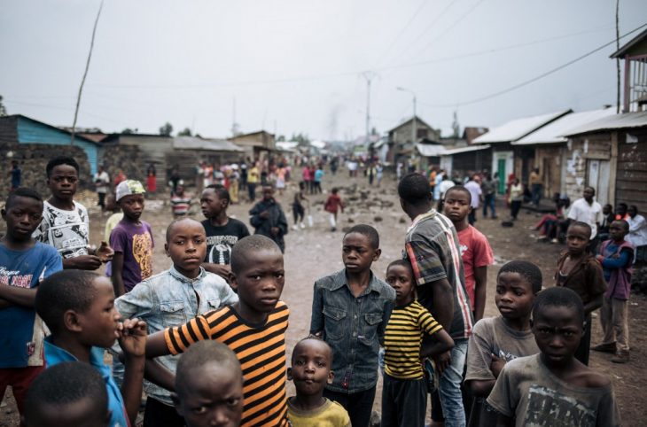 Des centaines d'enfants se sont égarés à Goma