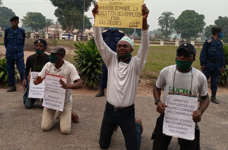 Kasaï-Central : « Les jeunes ont besoin de l’emploi », message de la Lucha à Tshisekedi